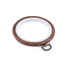 Tamborek / ramka do zawieszenia ø9 cm - Brązowy (1 Sztuka)