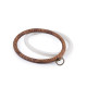 Cadre ovale à accrocher pour point de croix/broderie, 11 x 13,5 cm - Marron (5 Pièces) Cadre ovale à accrocher pour point de croix/broderie, 11 x 13,5 cm - Marron (5 Pièces)