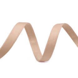 Fascia tunnel per stecchetura corsetti, larghezza 10 mm - Beige chiaro (1 Metro)