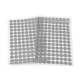 Hook and loop self adhesive circles / dots ø10 mm - Dove grey (1 Card) Hook and loop self adhesive circles / dots ø10 mm - Dove grey (1 Card)