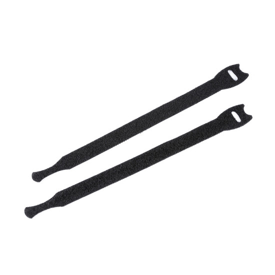 Opaska zaciskowa na rzep długość 15; 20 cm - Czarny (10 Sztuki) Opaska zaciskowa na rzep długość 15; 20 cm - Czarny (10 Sztuki)