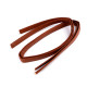 Purse / handbag handle strap - unfinished - Cognac brown (20 Pieces) Purse / handbag handle strap - unfinished - Cognac brown (20 Pieces)