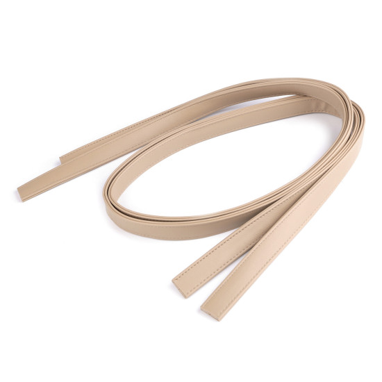 Purse / handbag handle strap - unfinished - Cognac brown (20 Pieces) Purse / handbag handle strap - unfinished - Cognac brown (20 Pieces)