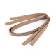 Purse / handbag handle strap - unfinished - Cognac brown (20 Pieces) Purse / handbag handle strap - unfinished - Cognac brown (20 Pieces)