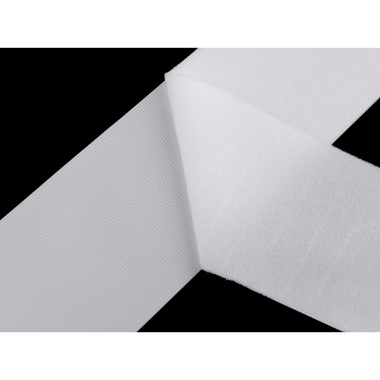 Taśma rzep komplet (haczyk+pętelka) niskoprofilowa szerokość 10 cm delikatny - Czarny (1 Metr) Taśma rzep komplet (haczyk+pętelka) niskoprofilowa szerokość 10 cm delikatny - Czarny (1 Metr)