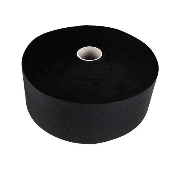 Taśma rzep komplet (haczyk+pętelka) niskoprofilowa szerokość 10 cm delikatny - Czarny (1 Metr) Taśma rzep komplet (haczyk+pętelka) niskoprofilowa szerokość 10 cm delikatny - Czarny (1 Metr)