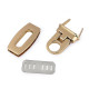 Zapięcie do torby 20x40 mm - Nikiel (1 Zestaw) Zapięcie do torby 20x40 mm - Nikiel (1 Zestaw)