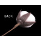 Artificial cotton flower - White (2 Pieces)