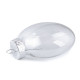 Bombka przezroczysta do dekoracji - serce, medalion - Transparent (2 Sztuki) Bombka przezroczysta do dekoracji - serce, medalion - Transparent (2 Sztuki)