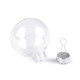 Bombka przezroczysta do dekoracji ø6 cm - Transparent (2 Sztuki) Bombka przezroczysta do dekoracji ø6 cm - Transparent (2 Sztuki)