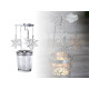 Rotary spinning tealight holder / carousel - Silver (3 Pieces)