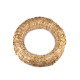 Straw wreath ø50 cm - Ivory (3 Pieces)