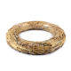 Straw wreath ø35 cm - Ivory (3 Pieces)