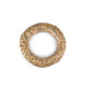 Straw wreath ø30 cm - Ivory (8 Pieces)