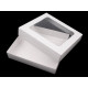 Paper box with see-through window - White (20 Pieces) Paper box with see-through window - White (20 Pieces)