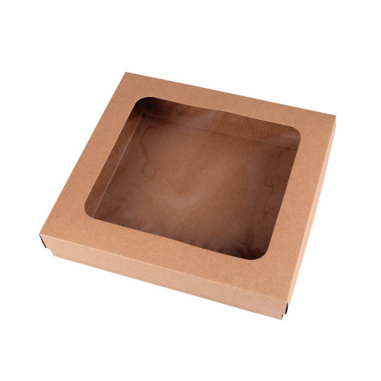 Paper box with see-through window - White (20 Pieces) Paper box with see-through window - White (20 Pieces)