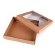 Paper box with see-through window - White (20 Pieces) Paper box with see-through window - White (20 Pieces)