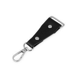 Breloc cu carabină - Negru (1 Bucată)