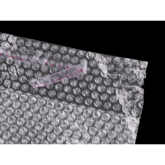 Bublinkové sáčky s lepicí lištou 19,5x30 cm - Transparent (50 Kusy) Bublinkové sáčky s lepicí lištou 19,5x30 cm - Transparent (50 Kusy)