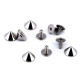 Decorative screw stud / bottom bag feet ø9.5 mm - Black varnish (100 Pairs) Decorative screw stud / bottom bag feet ø9.5 mm - Black varnish (100 Pairs)
