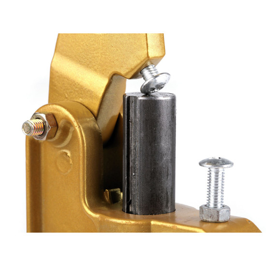 Hand press machine for grommets, eyelets, rivets, studs - Dark green (1 Piece) Hand press machine for grommets, eyelets, rivets, studs - Dark green (1 Piece)
