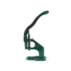 Hand press machine for grommets, eyelets, rivets, studs - Dark green (1 Piece)
