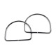 Mânere metalice genți, 10,5x13 cm - Auriu rose (30 Bucăți) Mânere metalice genți, 10,5x13 cm - Auriu rose (30 Bucăți)