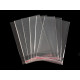 Torby foliowe z paskiem klejącym 8x12 cm - Transparent (100 Sztuki) Torby foliowe z paskiem klejącym 8x12 cm - Transparent (100 Sztuki)