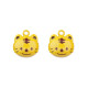Jingle bells - heart, tiger, bear, frog, monkey - Red (2 Pieces)