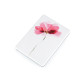 Cosmetic pocket mirror - flower - Azure blue (1 Piece) Cosmetic pocket mirror - flower - Azure blue (1 Piece)