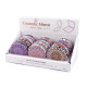 Cosmetic pocket mirror - mandala - Lightbeige (1 Piece) Cosmetic pocket mirror - mandala - Lightbeige (1 Piece)