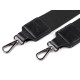 Shoulder handbag strap with hooks, width 3.8 cm - Khaki (5 Pieces) Shoulder handbag strap with hooks, width 3.8 cm - Khaki (5 Pieces)