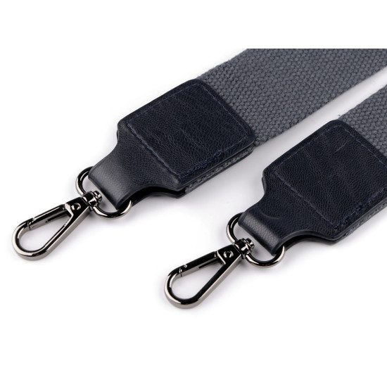 Shoulder handbag strap with hooks, width 3.8 cm - Khaki (5 Pieces) Shoulder handbag strap with hooks, width 3.8 cm - Khaki (5 Pieces)