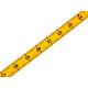 Centymetr krawiecki zapinany napą 150 cm - Wielokolorowy (3 Sztuki) Centymetr krawiecki zapinany napą 150 cm - Wielokolorowy (3 Sztuki)