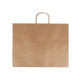 Torebka papierowa 40x43 cm - Naturalny brąz (100 Sztuki)