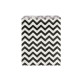 Torebka papierowa chevron, kropki 13x17 cm - Białoczarny (100 Sztuki) Torebka papierowa chevron, kropki 13x17 cm - Białoczarny (100 Sztuki)