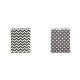 Torebka papierowa chevron, kropki 13x17 cm - Białoczarny (100 Sztuki) Torebka papierowa chevron, kropki 13x17 cm - Białoczarny (100 Sztuki)