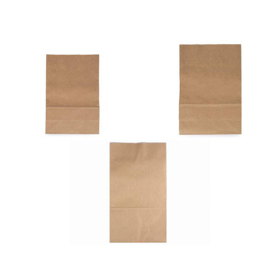 Borsa di carta - Marrone naturale (300 Pezzi) Borsa di carta - Marrone naturale (300 Pezzi)