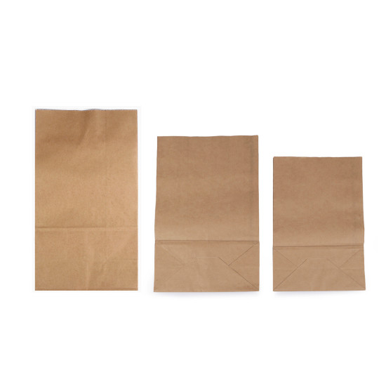 Borsa di carta - Marrone naturale (300 Pezzi) Borsa di carta - Marrone naturale (300 Pezzi)