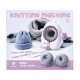 Medium knitting machine for easy knitting - White (2 Pieces) Medium knitting machine for easy knitting - White (2 Pieces)