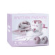 Medium knitting machine for easy knitting - White (1 Set) Medium knitting machine for easy knitting - White (1 Set)