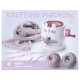 Medium knitting machine for easy knitting - White (1 Set) Medium knitting machine for easy knitting - White (1 Set)