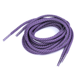 Fényvisszaverő cipófűző, ruhákra hossza 130 cm - Lila (10 Darabok)