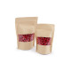 Borsa di carta, con finestra trasparente, piccolo - Mezzo naturale (10 Pezzi) Borsa di carta, con finestra trasparente, piccolo - Mezzo naturale (10 Pezzi)