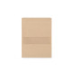 Borsa di carta, con finestra trasparente, piccolo - Mezzo naturale (10 Pezzi) Borsa di carta, con finestra trasparente, piccolo - Mezzo naturale (10 Pezzi)
