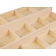 Ekspozytor drewniany / organizer 3 - piętrowy 24x35,5 cm - Naturalny jasny (1 Sztuka) Ekspozytor drewniany / organizer 3 - piętrowy 24x35,5 cm - Naturalny jasny (1 Sztuka)