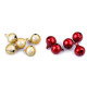Jingle bells with high gloss ø16 mm - Red (5 Pieces)