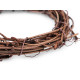 Wicker vine wreath ø20 cm - Light brown (1 Piece) Wicker vine wreath ø20 cm - Light brown (1 Piece)