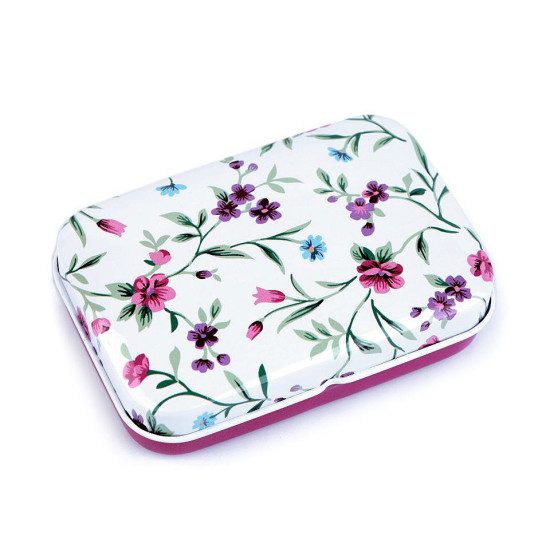 Tin box flower meadow - Random mix (24 Pieces) Tin box flower meadow - Random mix (24 Pieces)