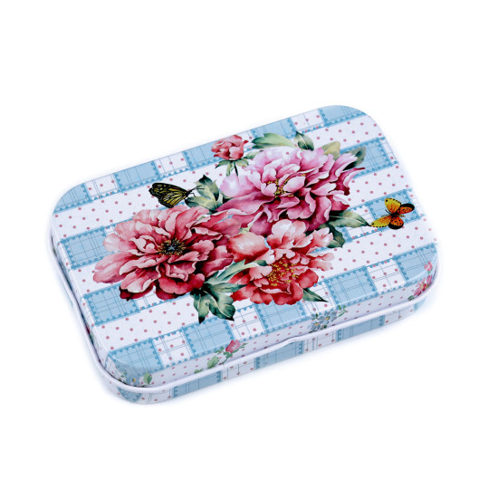 Tin box flower meadow - Random mix (24 Pieces) Tin box flower meadow - Random mix (24 Pieces)